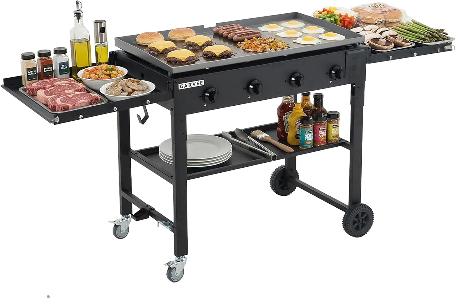 Tacleekii 36 Inch Flat Top Gri - đánh giá và giá Camping Cooking Flat Top