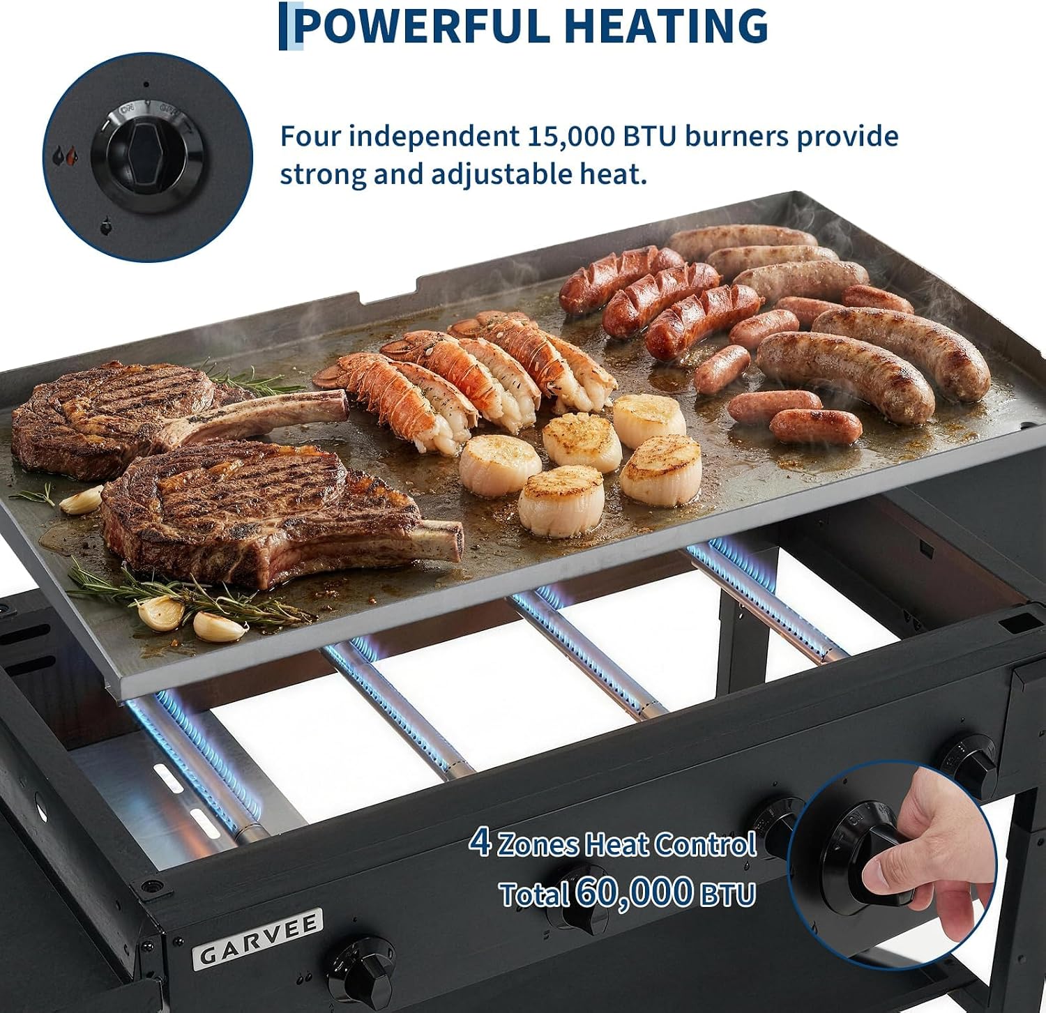 Tacleekii 36 Inch Flat Top Gri - đánh giá và giá Camping Cooking Flat Top
