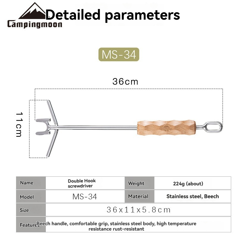 MS-34 Outdoor Camping Stainles - đánh giá và giá Camp Dutch Oven Cast