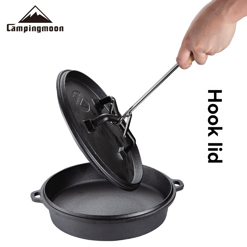 MS-34 Outdoor Camping Stainles - đánh giá và giá Camp Dutch Oven Cast