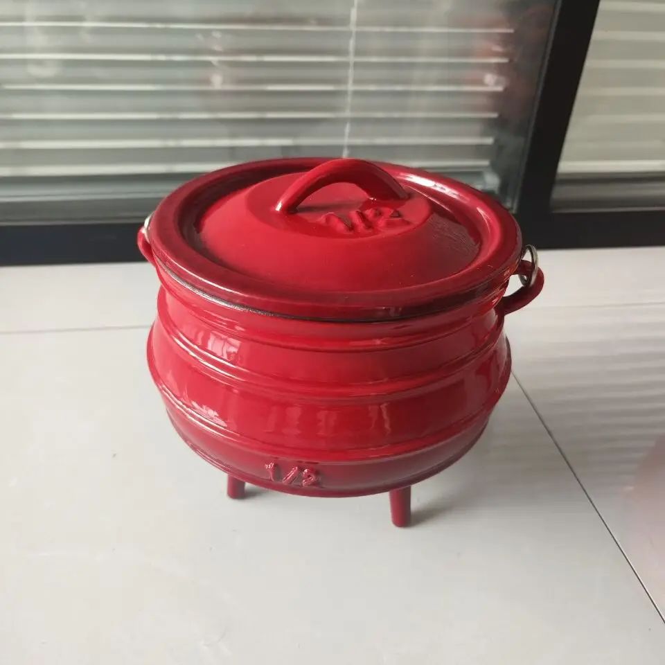 1/2# Cast Iron Enamel Dutch Ov - đánh giá và giá Camp Dutch Oven Cast