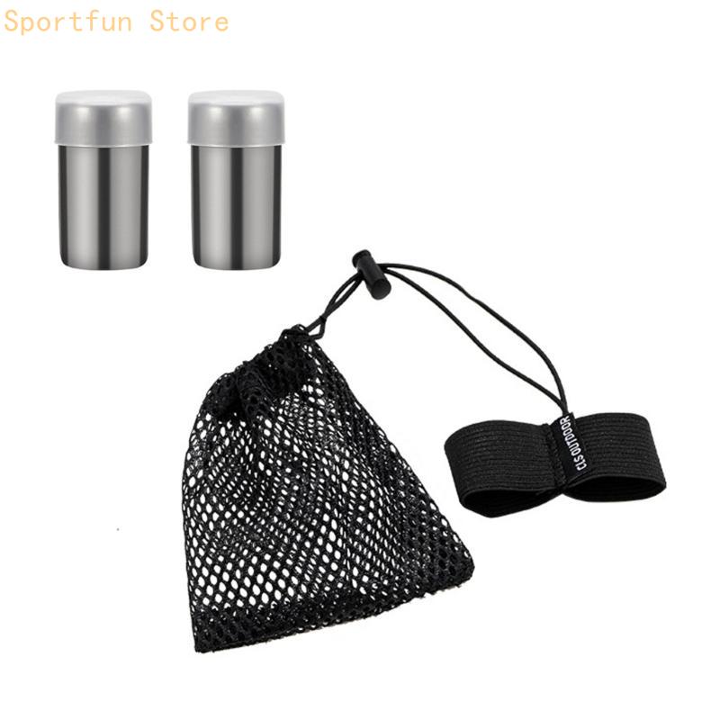 2 Nhiều Độ Bền Lọ Gia Vị Nhỏ M - đánh giá và giá Camping Cooking Container