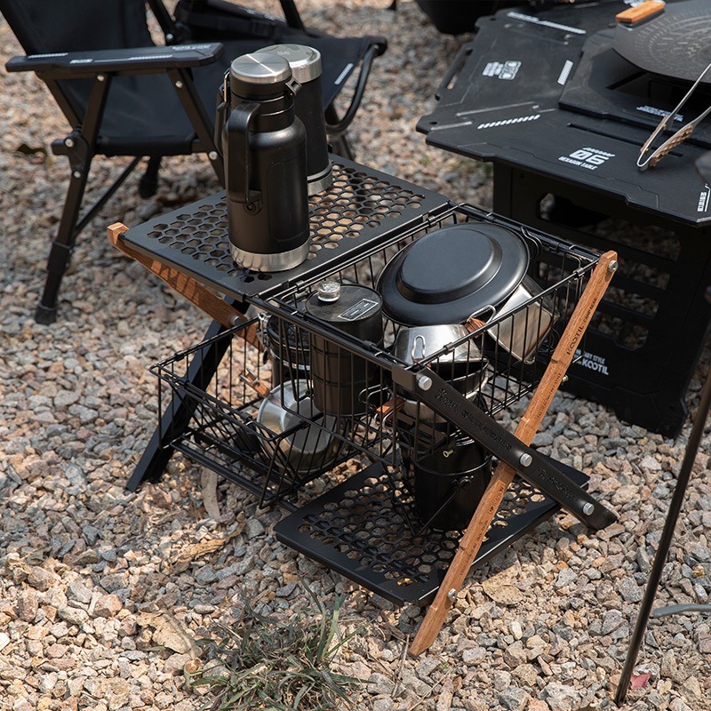 Portable Folding Camping Table - đánh giá và giá Camping Cooking Organizer