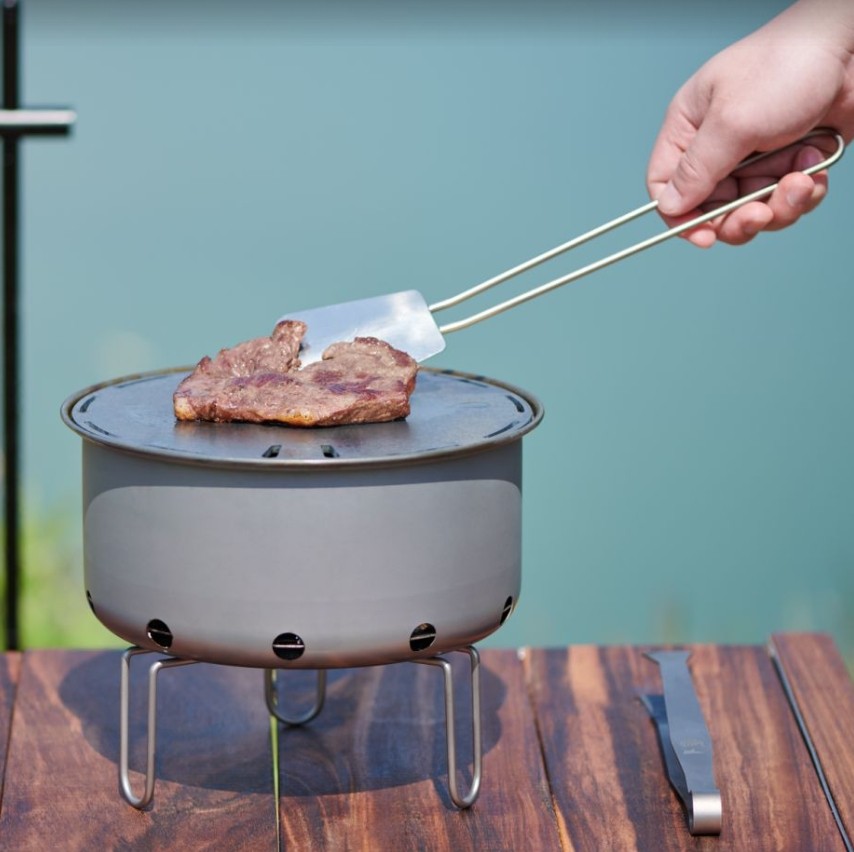 Outdoor Titanium Portable Flat - đánh giá và giá Camping Cooking Flat Top