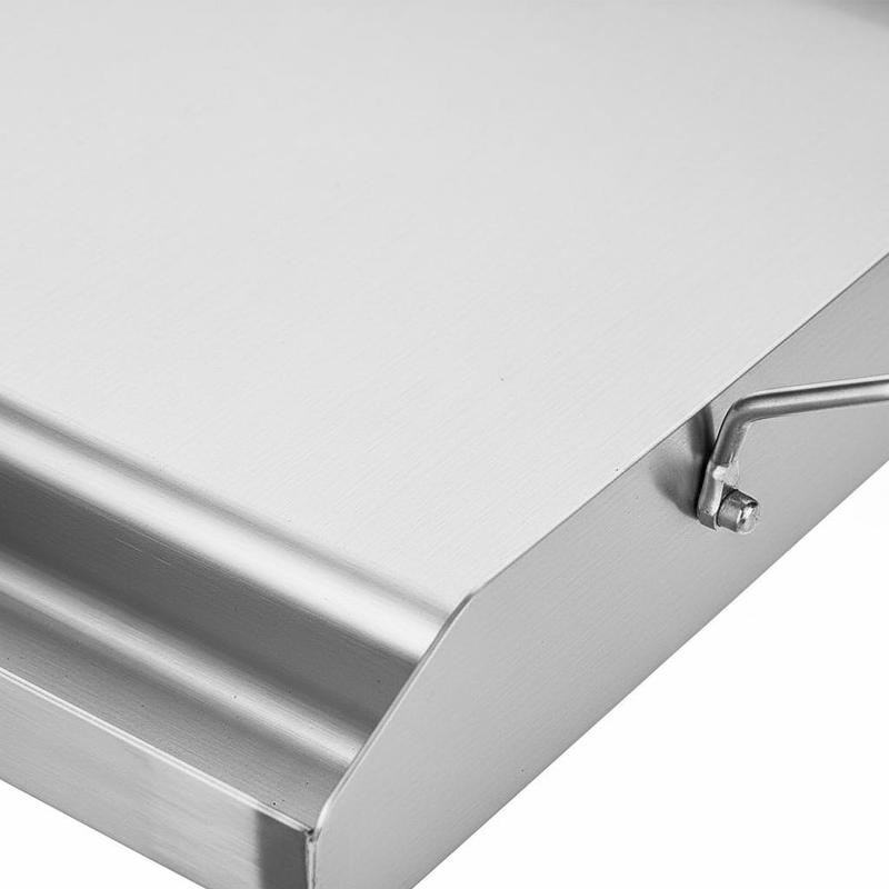 Rectangular Flat Top Plate 17x - đánh giá và giá Camping Cooking Flat Top