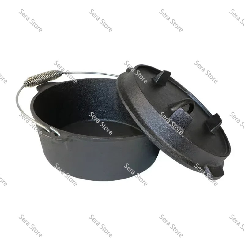 25cm Cast Iron Dutch Oven Camp - đánh giá và giá Camp Dutch Oven Cast