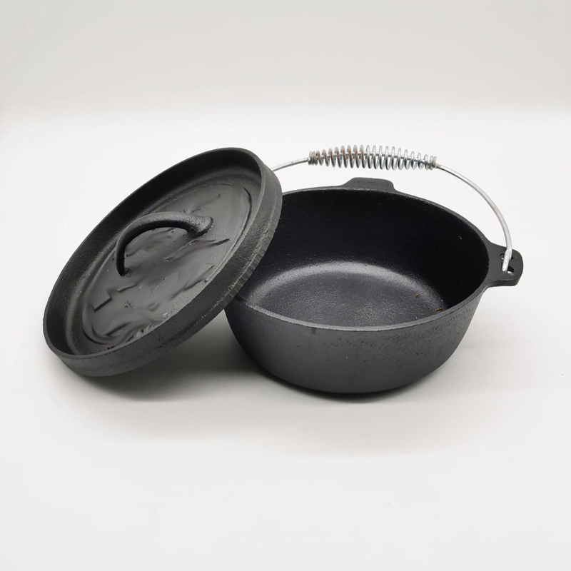 2QT Cast Iron Camp Dutch Oven  - đánh giá và giá Camp Dutch Oven Cast