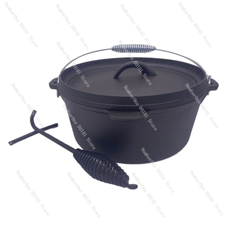 Heavy Duty Cast Iron Dutch Ove - đánh giá và giá Camp Dutch Oven Cast