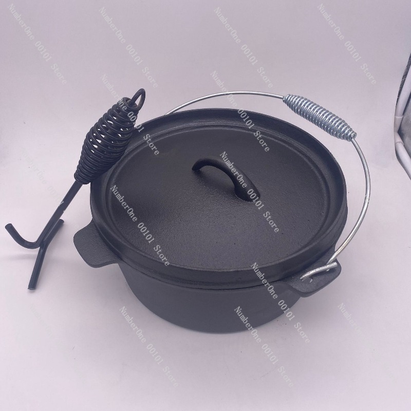 Heavy Duty Cast Iron Dutch Ove - đánh giá và giá Camp Dutch Oven Cast